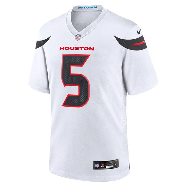 Jalen Pitre Houston Texans Nike Game Jersey - White - Image 3