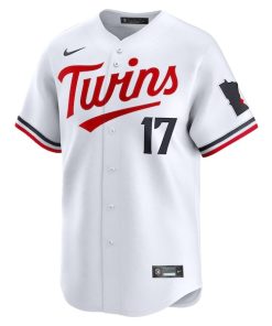Alternative view of Bailey Ober Minnesota Twins Nike Home Limited Player Jersey - White