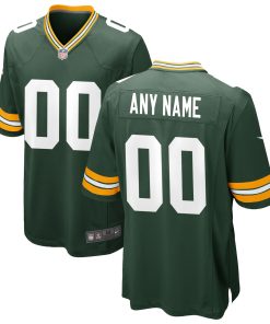Alternative view of Green Bay Packers Nike The 1923 Classic Game Custom Jersey - Navy/White/Green