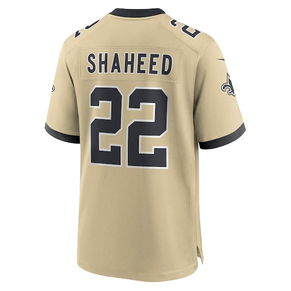 Rashid Shaheed New Orleans Saints Nike Gameday Golds Alternate Game Player Jersey - Gold - Image 3
