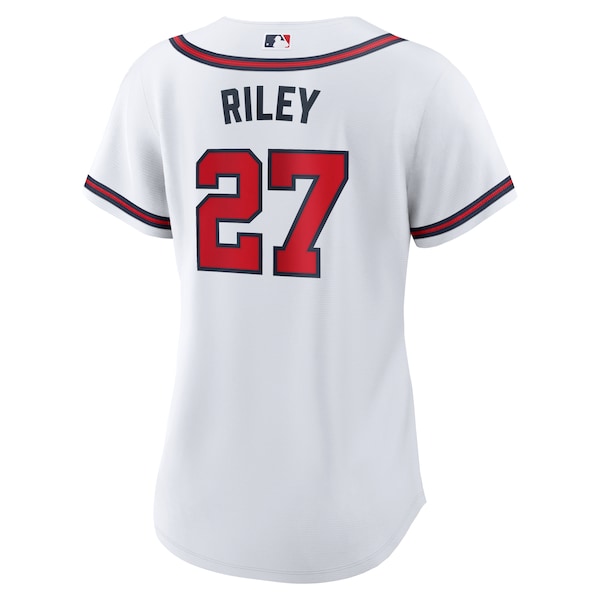 Austin Riley Atlanta Braves Nike Women's Home Replica Jersey - White - Image 3