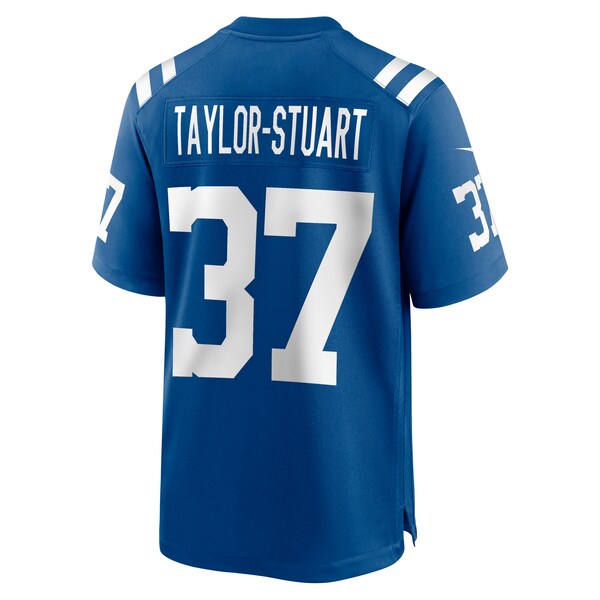 Isaac Taylor-Stuart Indianapolis Colts Nike Team Game Jersey - Royal - Image 3