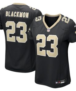 Julian Blackmon New Orleans Saints Nike Women's Team Game Jersey -  Black