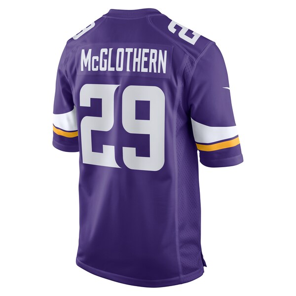 Dwight McGlothern Minnesota Vikings Nike Game Jersey - Purple - Image 3