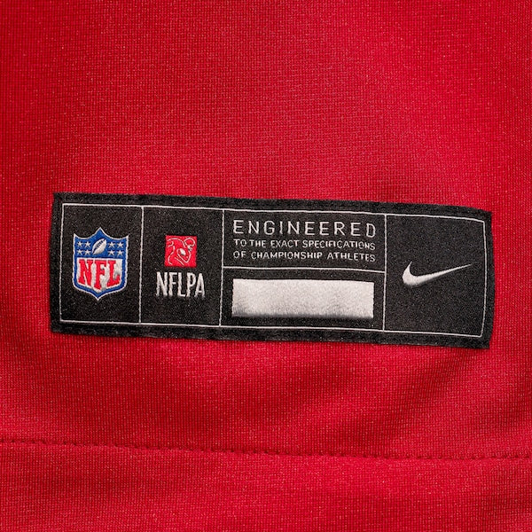 Xavier Worthy Kansas City Chiefs Nike Super Bowl LIX Game Jersey - Red - Image 6