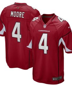 Alternative view of Rondale Moore Arizona Cardinals Nike Team Game Jersey - Cardinal/Black