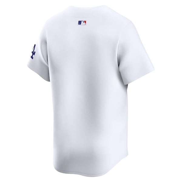 Los Angeles Dodgers Nike Home Limited Jersey - White - Image 3