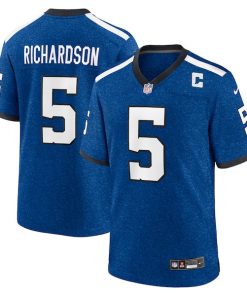 Anthony Richardson Indianapolis Colts Nike Indiana Nights Alternate Game Jersey - Royal/Royal/White