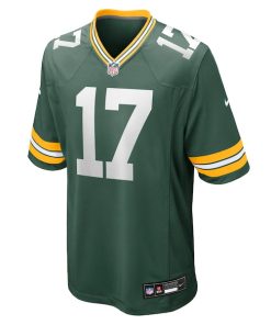 Alternative view of Brandon McManus Green Bay Packers Nike Team Game Jersey -  Green