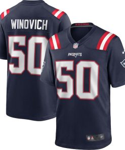 Chase Winovich New England Patriots Nike Game Player Jersey - Navy