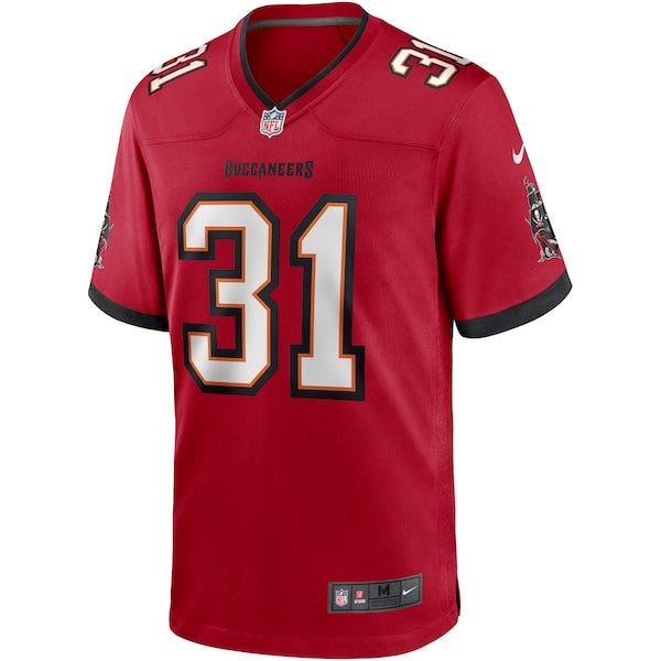 Antoine Winfield Jr. Tampa Bay Buccaneers Nike Game Jersey - Red/Pewter - Image 3