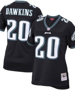 Brian Dawkins Philadelphia Eagles Women's Legacy Replica Team Jersey - Black