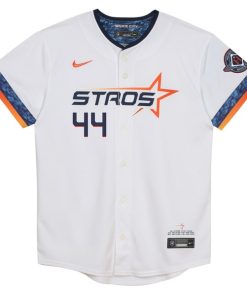 Alternative view of Yordan Alvarez Houston Astros Nike Preschool 2025 City Connect Limited Player Jersey - White