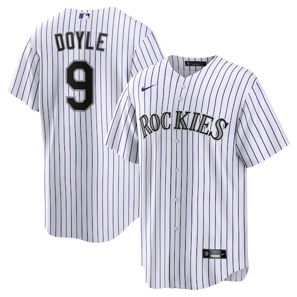 Brenton Doyle Colorado Rockies Nike Youth Home Replica Jersey - White