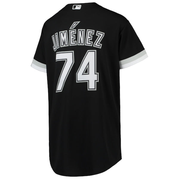 Eloy Jimenez Chicago White Sox Nike Youth Alternate Replica Player Jersey - Black - Image 3