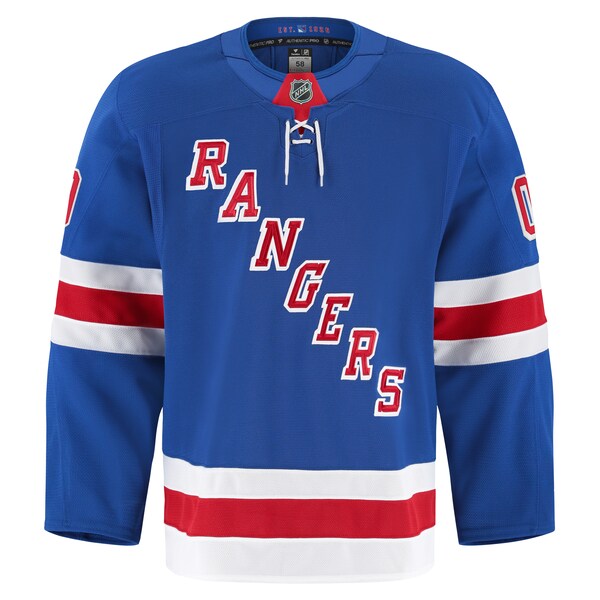 New York Rangers Home Authentic Pro Custom Jersey - Royal - Image 2