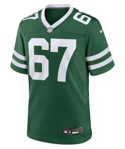 Alternative view of Esa Pole New York Jets Nike Team Game Jersey - Legacy Green