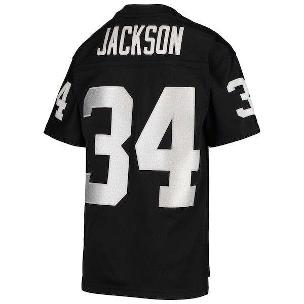 Bo Jackson Las Vegas Raiders Youth 1988 Legacy Retired Player Jersey - Black - Image 3