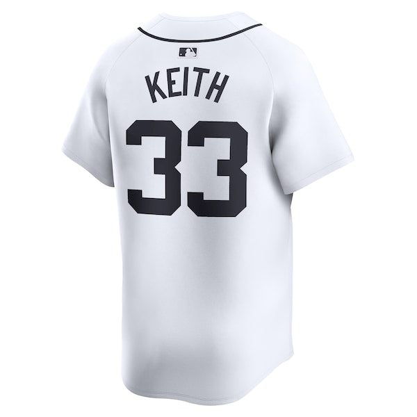 Colt Keith Detroit Tigers Nike Home Limited Player Jersey - White - Image 3