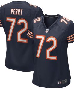 William Perry Chicago Bears Nike Women's Game Retired Player Jersey - Navy