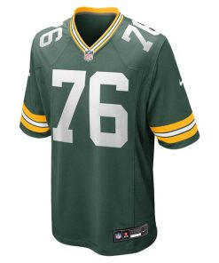 Alternative view of Kadeem Telfort Green Bay Packers Nike  Game Jersey -  Green