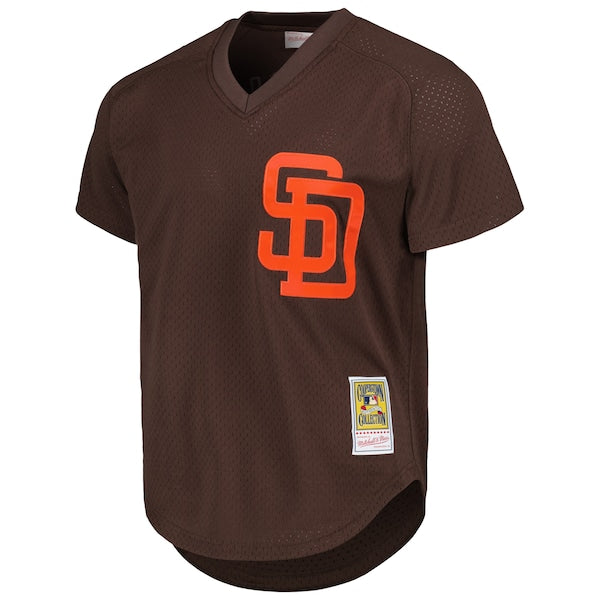 Tony Gwynn San Diego Padres Authentic Batting Practice Jersey - Brown/Gold - Image 3