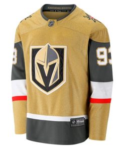 Alternative view of Mitch Marner Vegas Golden Knights  Home Breakaway Jersey - Gold