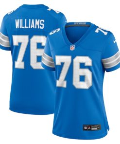 Raequan Williams Detroit Lions Nike Women's Team Game Jersey -  Blue