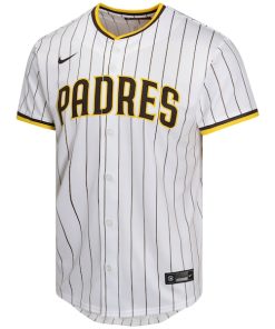 Alternative view of Jackson Merrill San Diego Padres Nike Youth Home Player Game Jersey - White