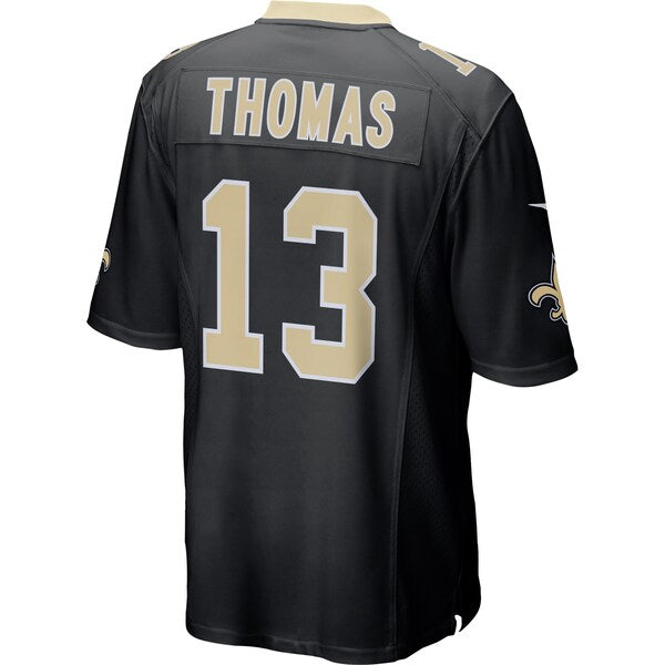 Michael Thomas New Orleans Saints Nike Team Color Game Jersey - Black/White - Image 4