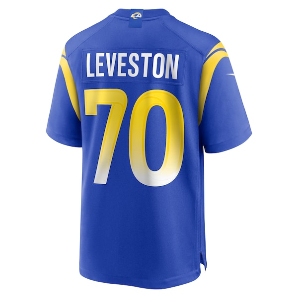 KT Leveston Los Angeles Rams Nike Team Game Jersey - Royal - Image 3