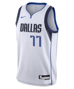 Alternative view of Luka Don?i? Dallas Mavericks Nike Youth Swingman Jersey - Association Edition - White