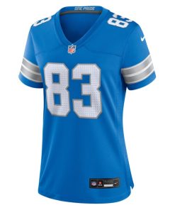 Alternative view of Isaiah Williams Detroit Lions Nike Women's Game Jersey -  Blue
