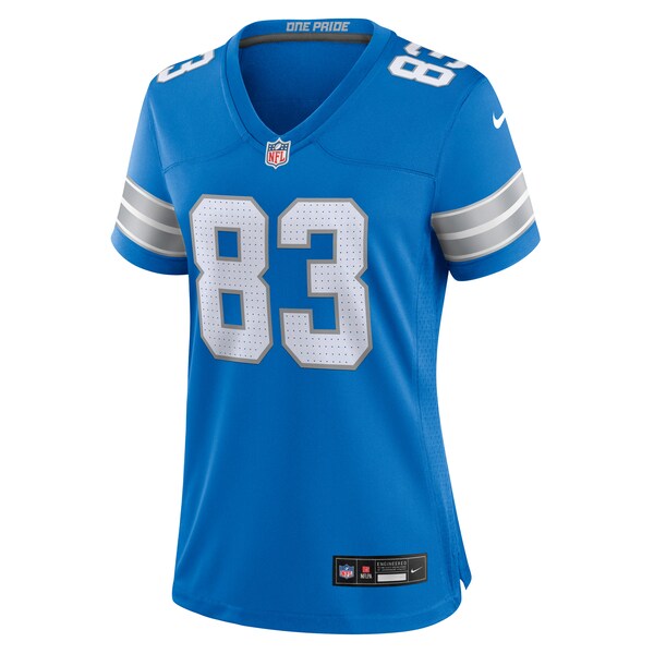Isaiah Williams Detroit Lions Nike Women's Game Jersey - Blue - Image 2