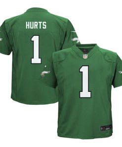 Jalen Hurts Philadelphia Eagles Nike Preschool Game Jersey - Kelly Green