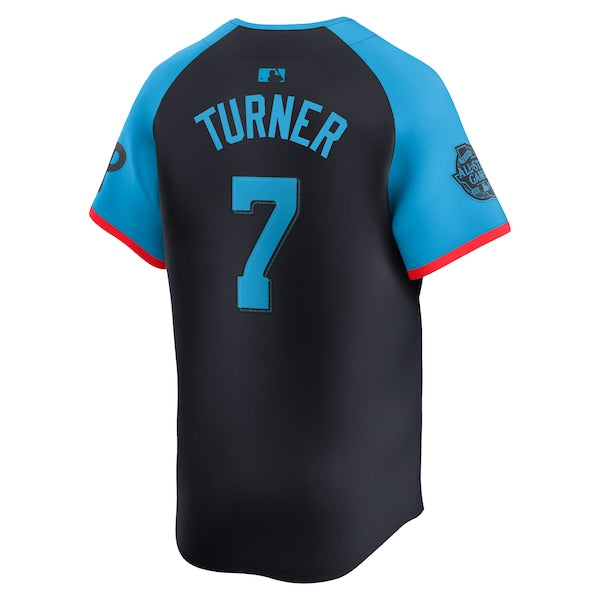 Trea Turner National League Nike 2024 MLB All-Star Game Limited Player Jersey - Navy - Image 3