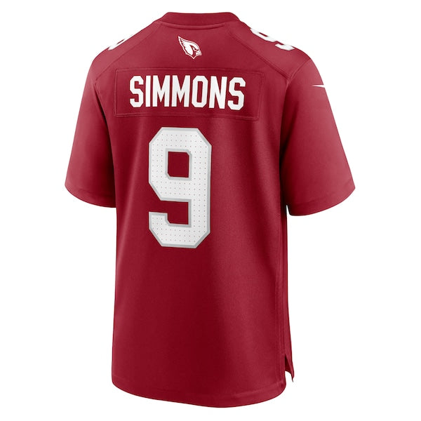 Isaiah Simmons Arizona Cardinals Nike Game Player Jersey - Cardinal - Image 3