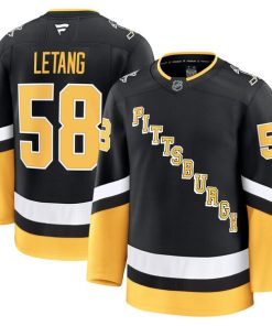 Kris Letang Pittsburgh Penguins  Alternate Premium Jersey - Black