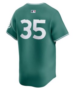 Alternative view of Garrett Crochet Boston Red Sox Nike 2025 City Connect Limited Player Jersey - Green