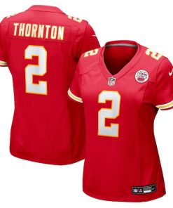 Tyquan Thornton Kansas City Chiefs Nike Women's Team Game Jersey -  Red