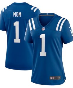 Number 1 Mom Indianapolis Colts Nike Women's Game Jersey - Royal