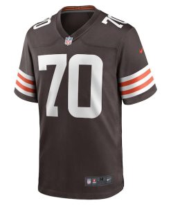 Alternative view of Drew Forbes Cleveland Browns Nike Team Game Jersey -  Brown