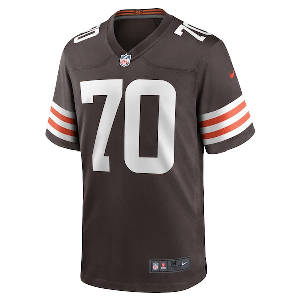 Drew Forbes Cleveland Browns Nike Team Game Jersey - Brown - Image 2