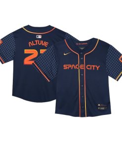 Jose Altuve Houston Astros Nike Toddler City Connect Limited Player Jersey - Navy