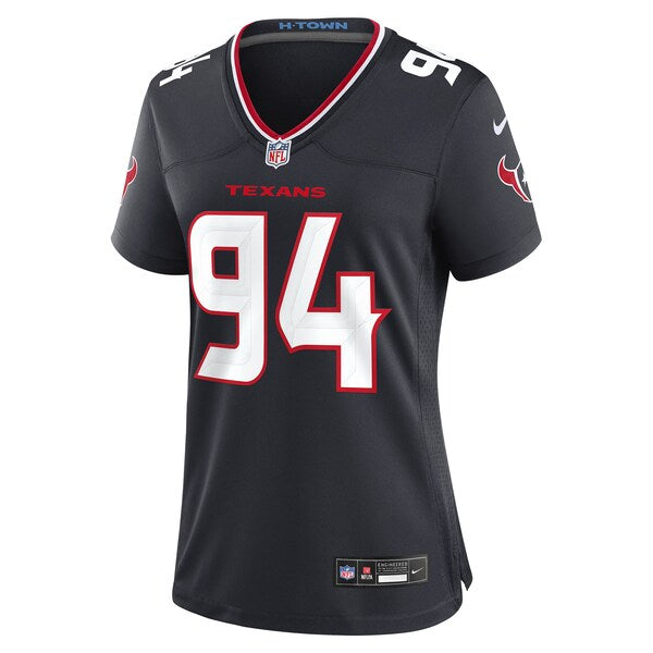 Jayden Peevy Houston Texans Nike Women's Team Game Jersey - Navy - Image 3