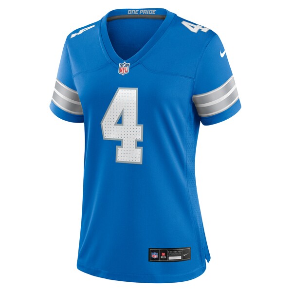 Emmanuel Moseley Detroit Lions Nike Women's Team Game Jersey - Blue - Image 3