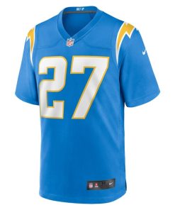 Alternative view of J.K. Dobbins Los Angeles Chargers Nike Team Game Jersey -  Powder Blue