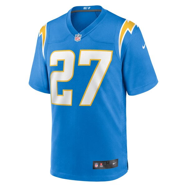 J.K. Dobbins Los Angeles Chargers Nike Team Game Jersey - Powder Blue - Image 2