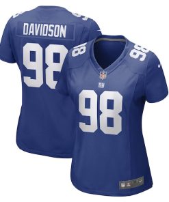 D.J. Davidson New York Giants Nike Women's Game Player Jersey - Royal