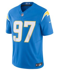 Alternative view of Joey Bosa Los Angeles Chargers Nike Vapor F.U.S.E. Limited Jersey - Powder Blue